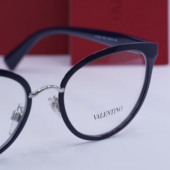 Valentino VA1004 3010 Cat Eye Eyeglasses – Blue 52mm - Picture 5 of 9